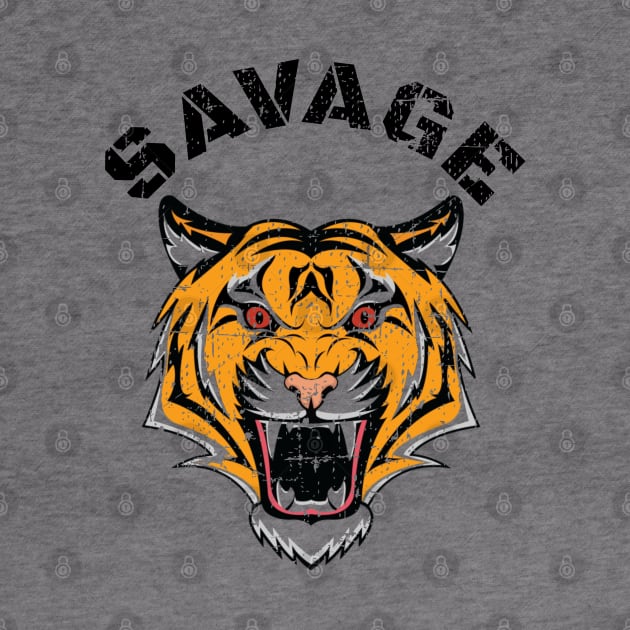 SAVAGE TIGER by MuscleTeez